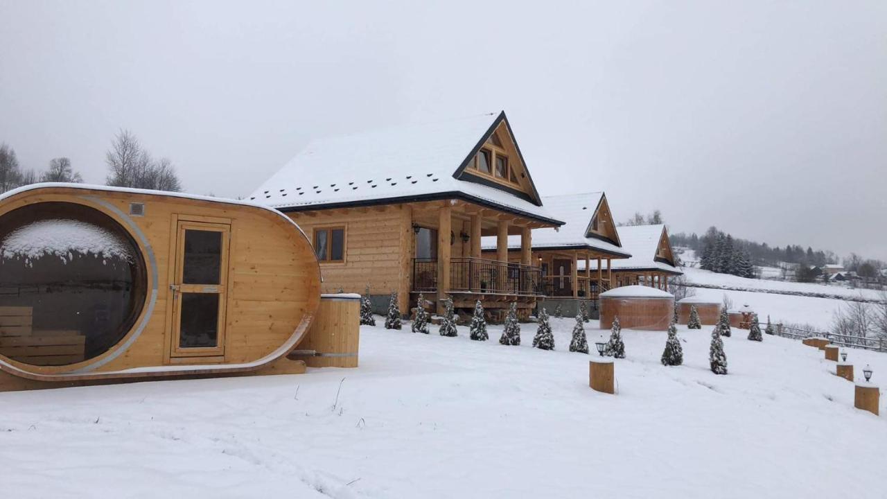 Domki Gorce Klikuszowa Sauna Jacuzzi Luaran gambar
