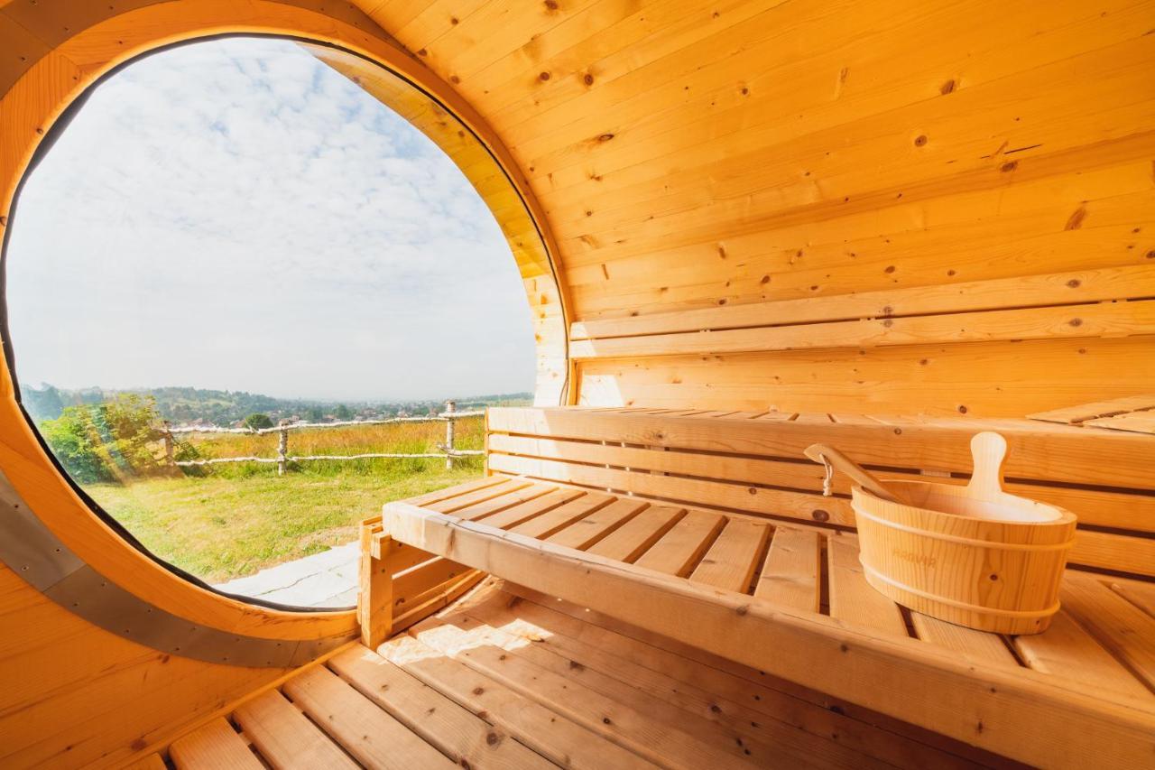 Domki Gorce Klikuszowa Sauna Jacuzzi Luaran gambar