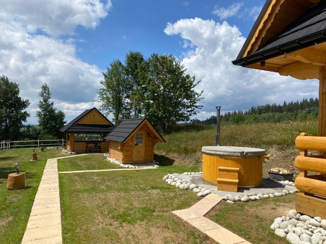 Domki Gorce Klikuszowa Sauna Jacuzzi Luaran gambar